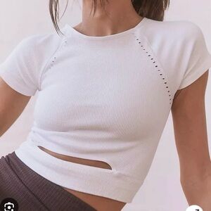 FP Movement by Free People Cut It Out Short Sleeve